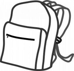 美国学生的书包有多沉？ 孩子弓起腰背包